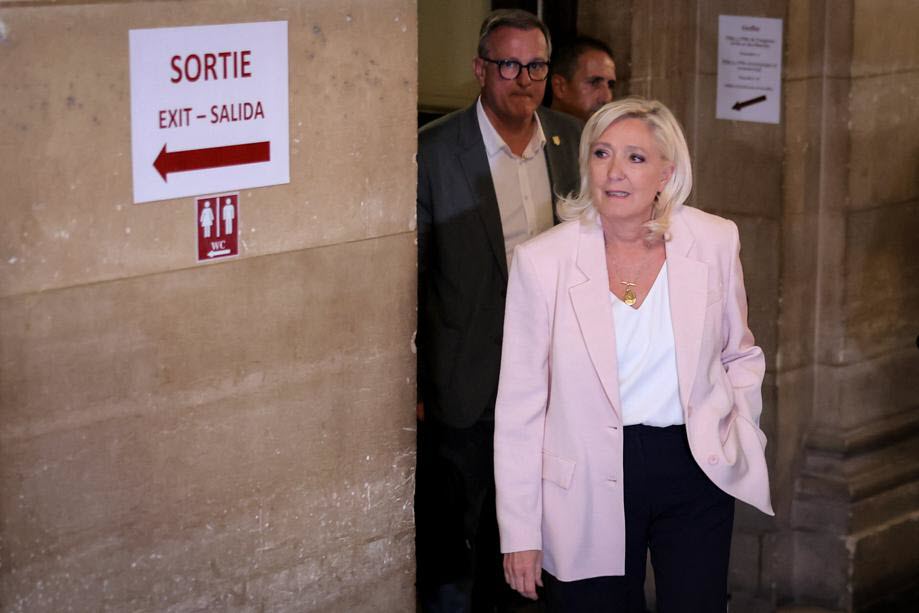 En direct Justice. Procès en appel du RN : Marine Le Pen condamnée, mais peut a priori être candidate à la présidentielle