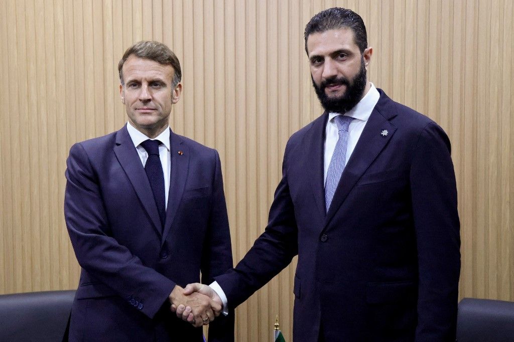 Emmanuel Macron à Damas : «Monsieur le président, n'oubliez pas les chrétiens de Syrie !»