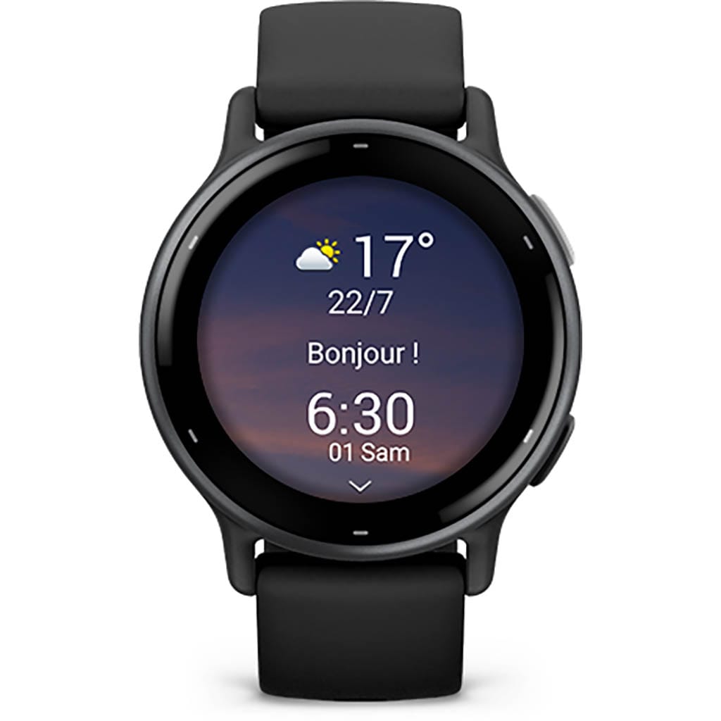 Garmin Vivoactive 5 Gray avec bracelet noir Gris | Lepape