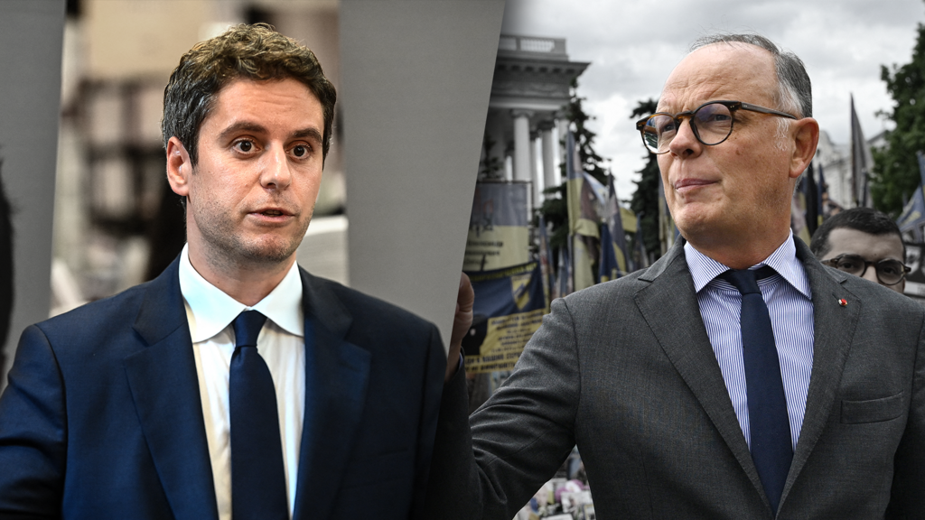 Attal-Philippe, les frères ennemis du macronisme entrent en campagne - France 24
