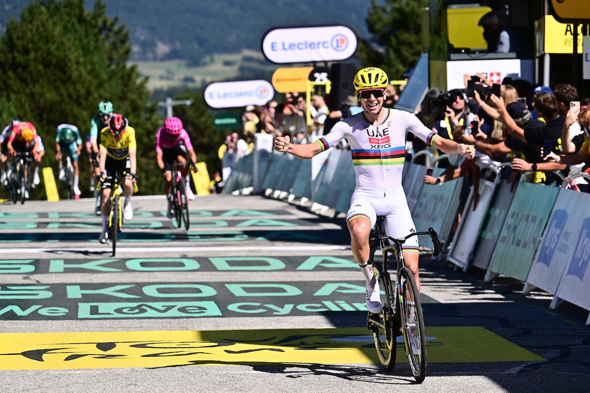Tour de France 2026 : Pogacar s'impose en surpuissance et prend le jaune, Evenepoel perd un peu de temps - La DH/Les Sports+