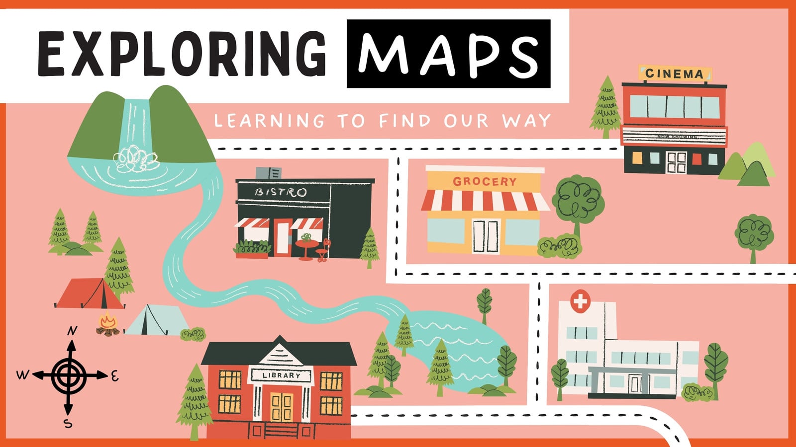 Free and customizable map templates