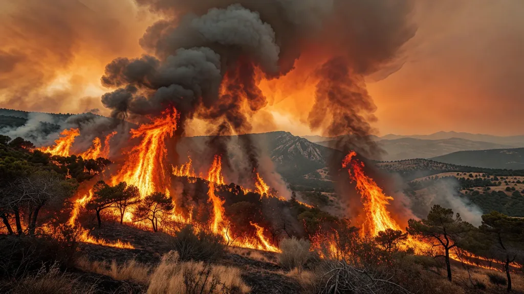 Drôme-Ardèche : l'incendie de Die dépasse les 450…