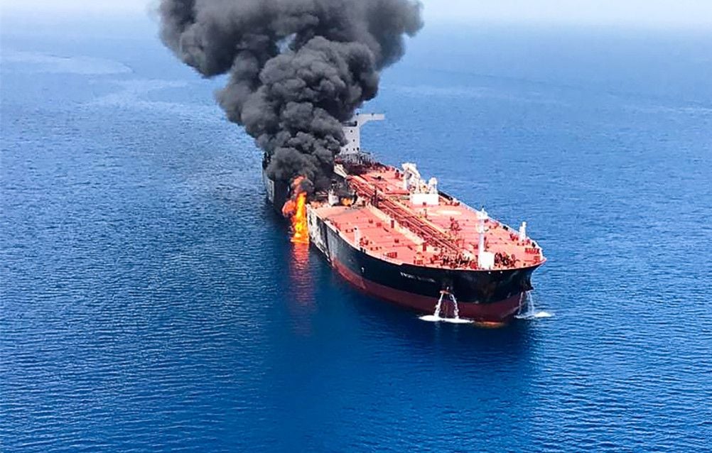 VIDEO. Golfe d'Oman: Le pétrolier japonais contredit les Etats-Unis et dit avoir été touché par un tir