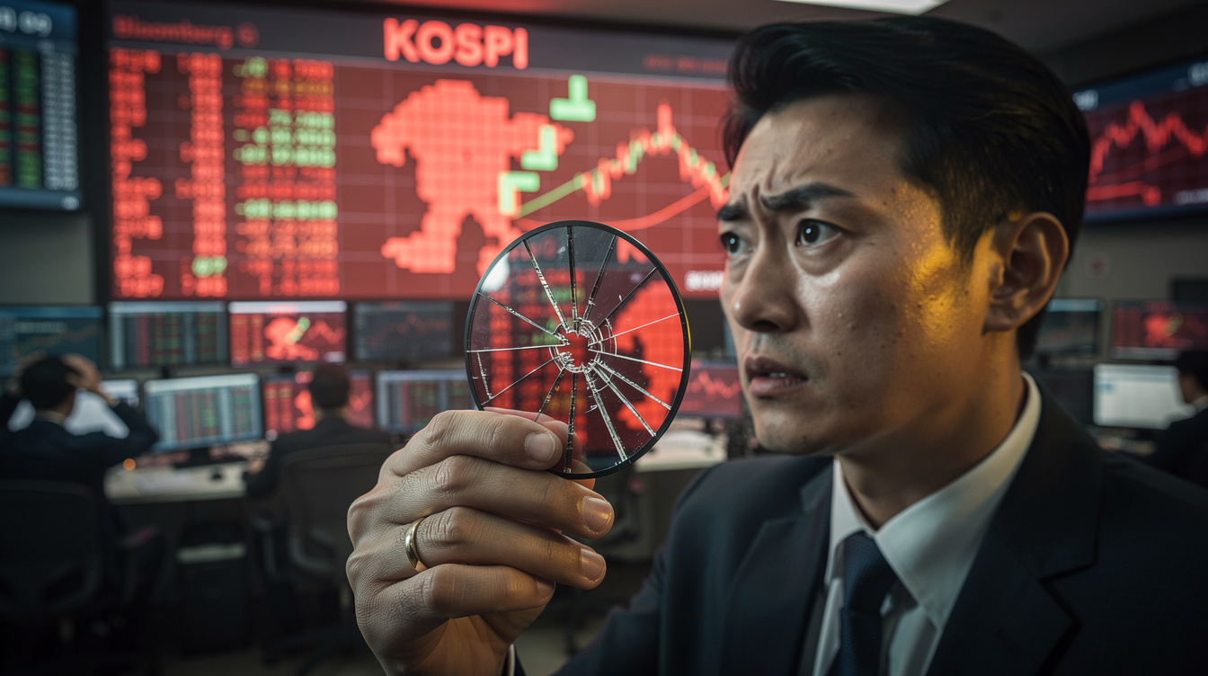 KOSPI : un crash à 350 milliards alerte sur le risque IA mondial