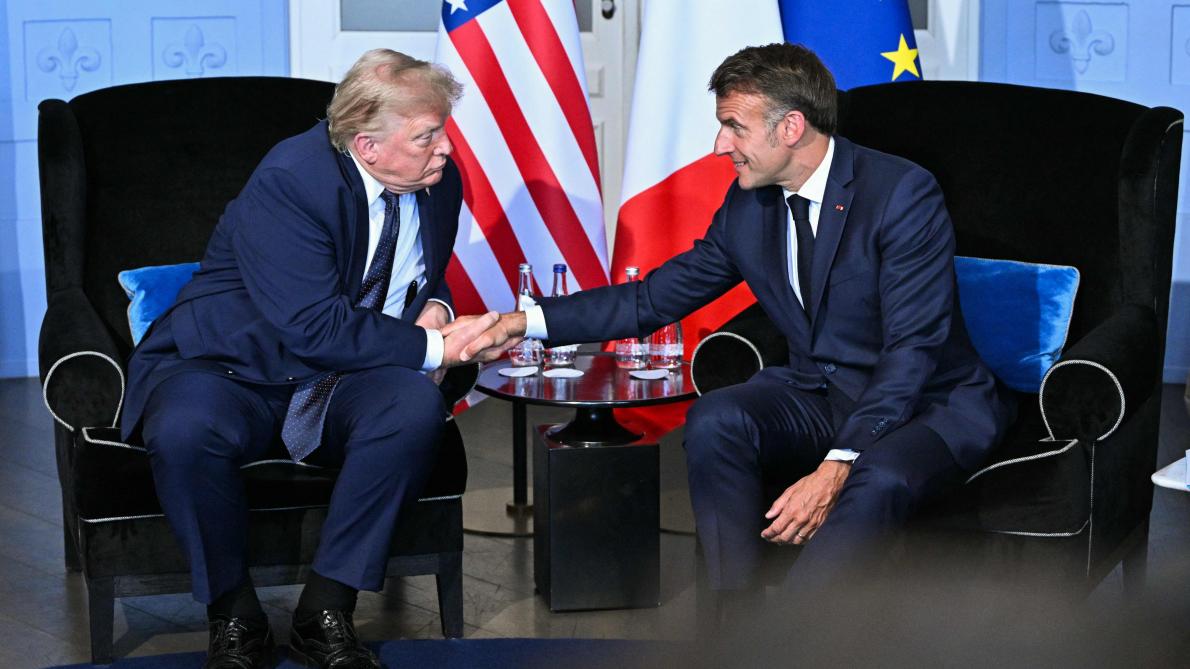 Accord avec l'Iran, détroit d'Ormuz, Ukraine : les premières déclarations de Trump à son arrivée au G7 - Le Soir