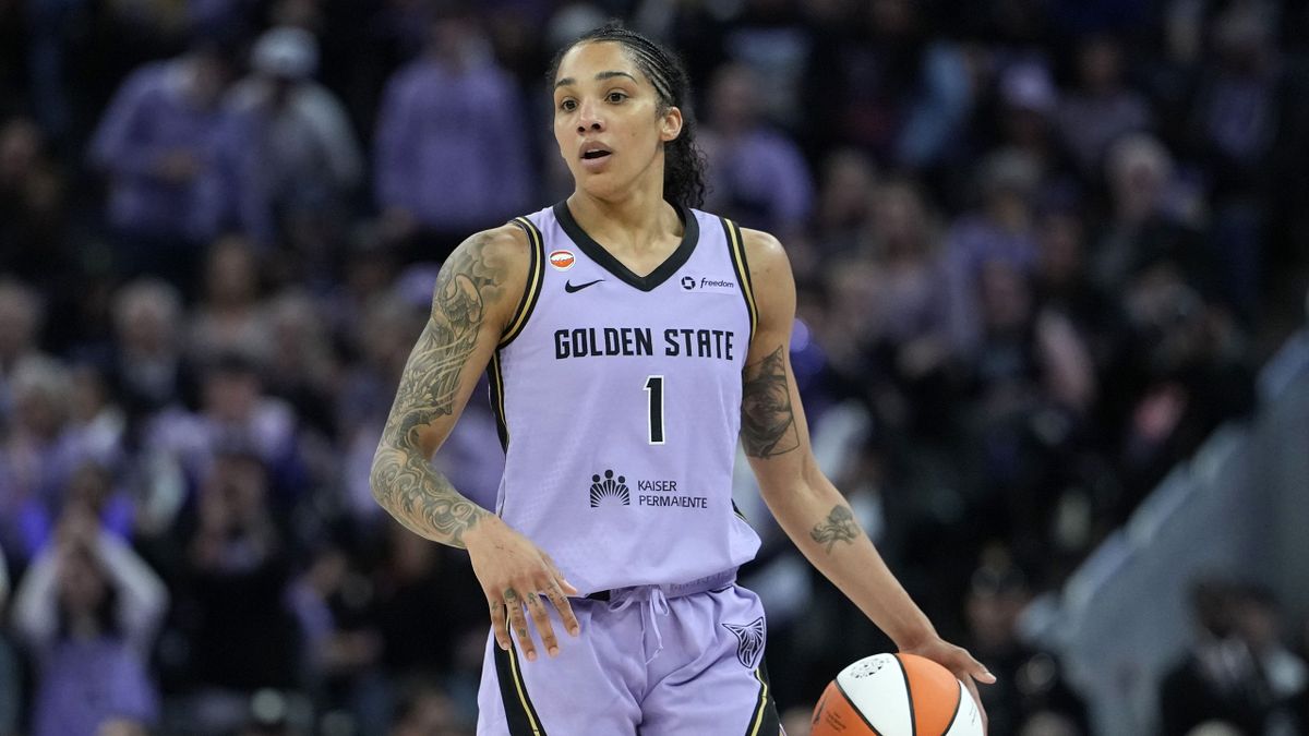 WNBA | Gabby Williams (Golden State Valkyries) première Française a être retenue dans le cinq majeur du All-Star Game - Eurosport