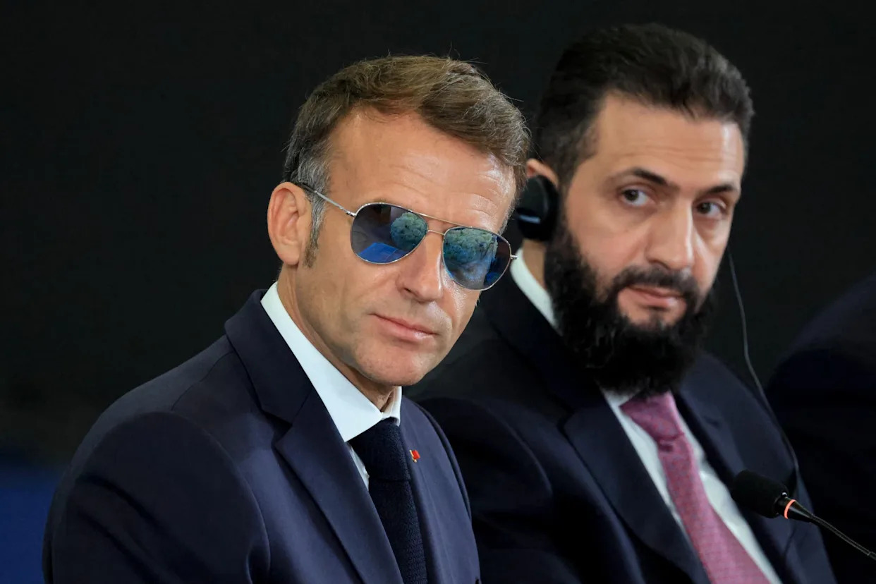 Explosions à Damas lors de sa visite en Syrie: Emmanuel Macron appelle à "ne pas nous laisser déstabiliser" - Yahoo Actualités France