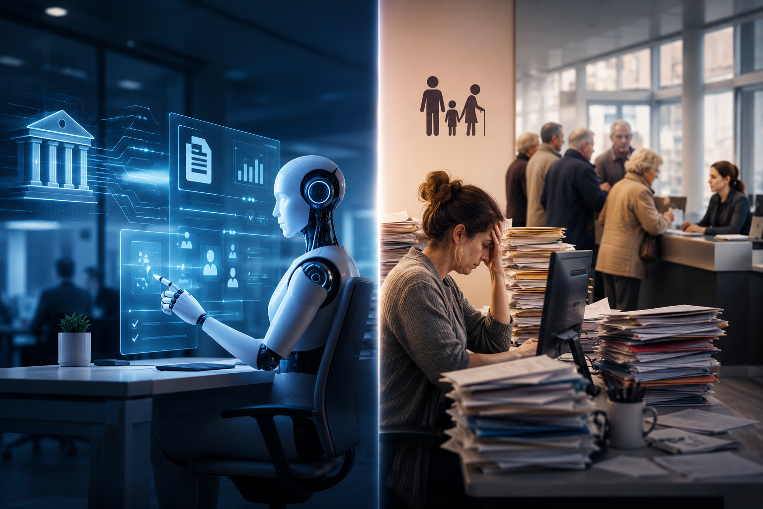 Intelligence artificielle dans la fonction publique : modernisation technologique ou nouvelle fracture sociale ? - www.naudrh.com
