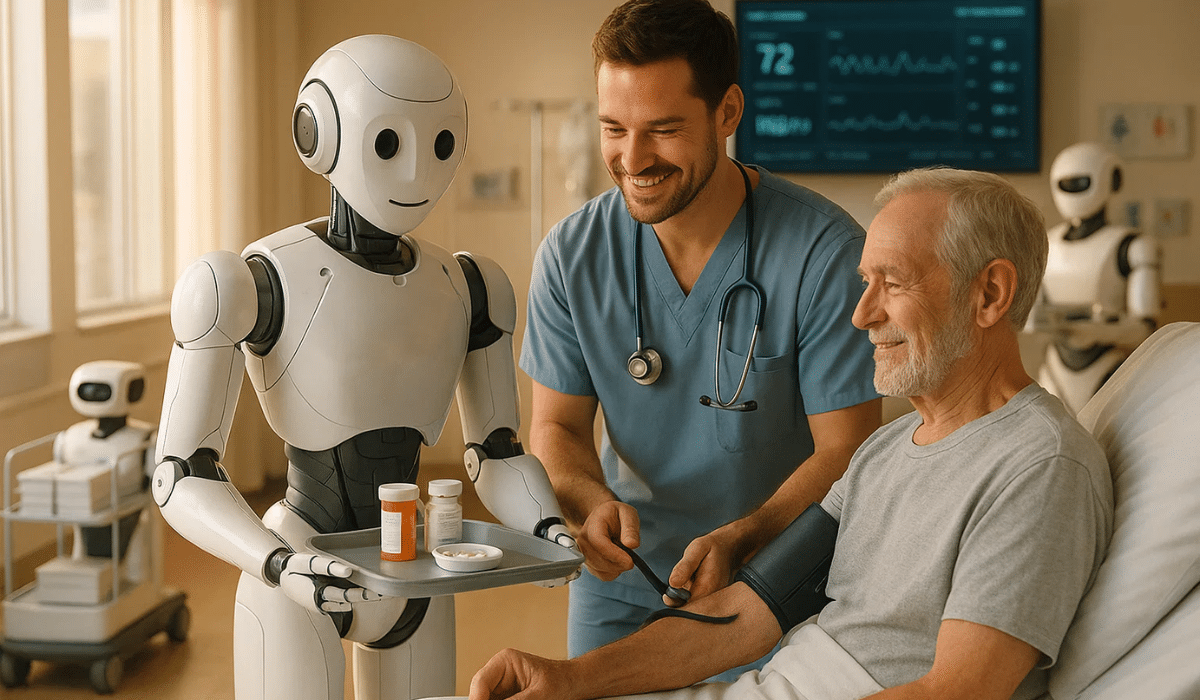 Quand les robots soignent : vers une médecine augmentée