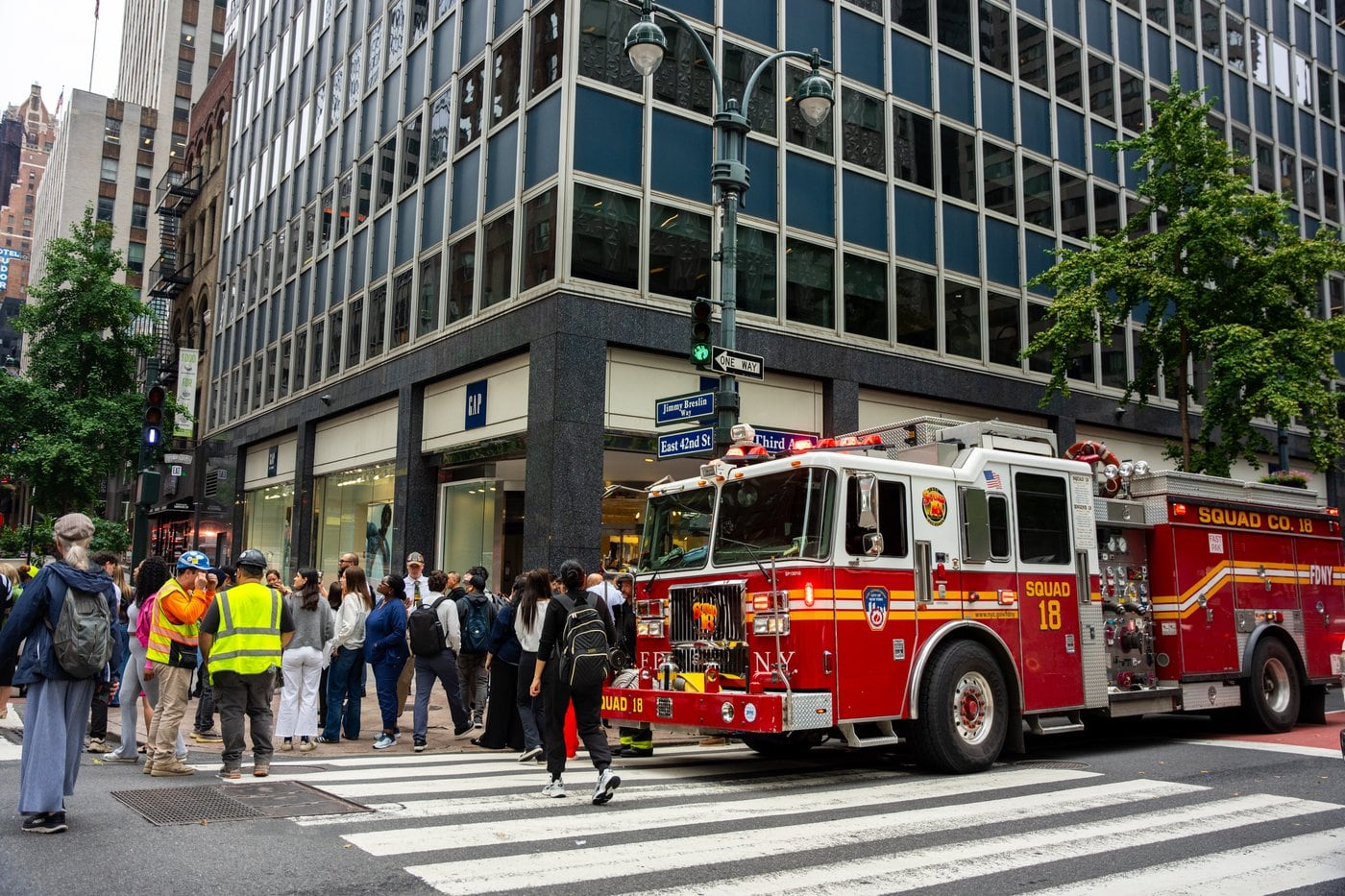 Évacuation de rues à New York après un affaissement dans un immeuble en rénovation