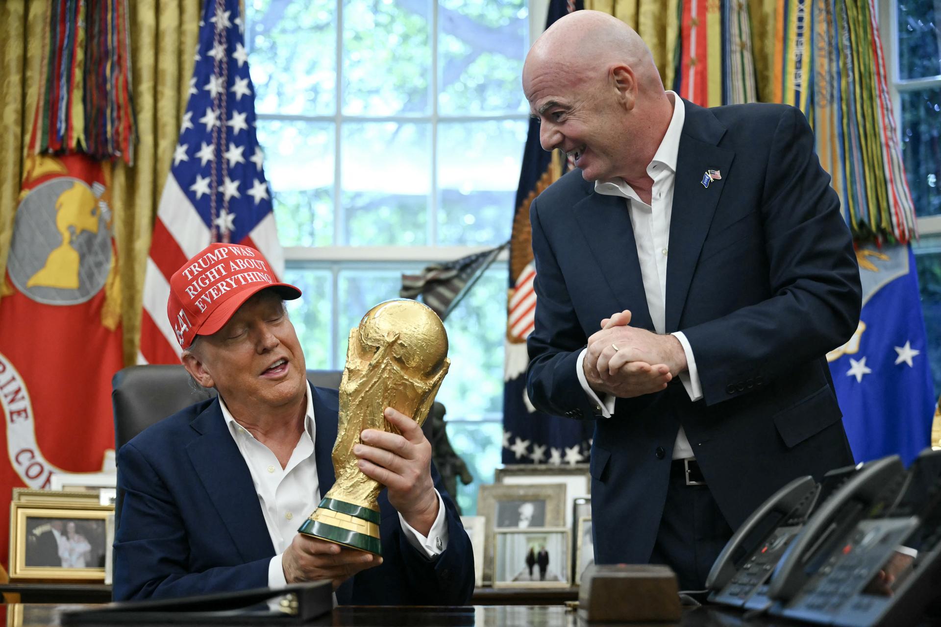 L'insolite relation entre Donald Trump et Gianni Infantino, le «stratège-courtisan» à la tête de la FIFA