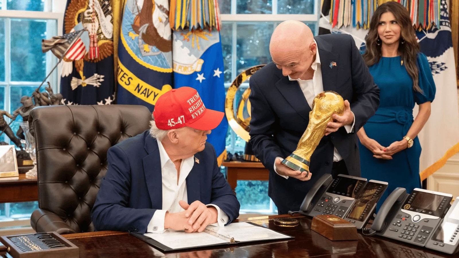 Trump appelle le président de la FIFA pour lever la suspension d'un joueur américain : chauvinisme et corruption imprègnent la Coupe du monde - World Socialist Web Site