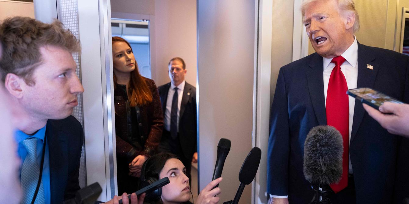 A bord de l’Air Force One, Donald Trump s’exprime sur le possible envoi de troupes au sol en Iran : « Il faudrait de très bonnes raisons »