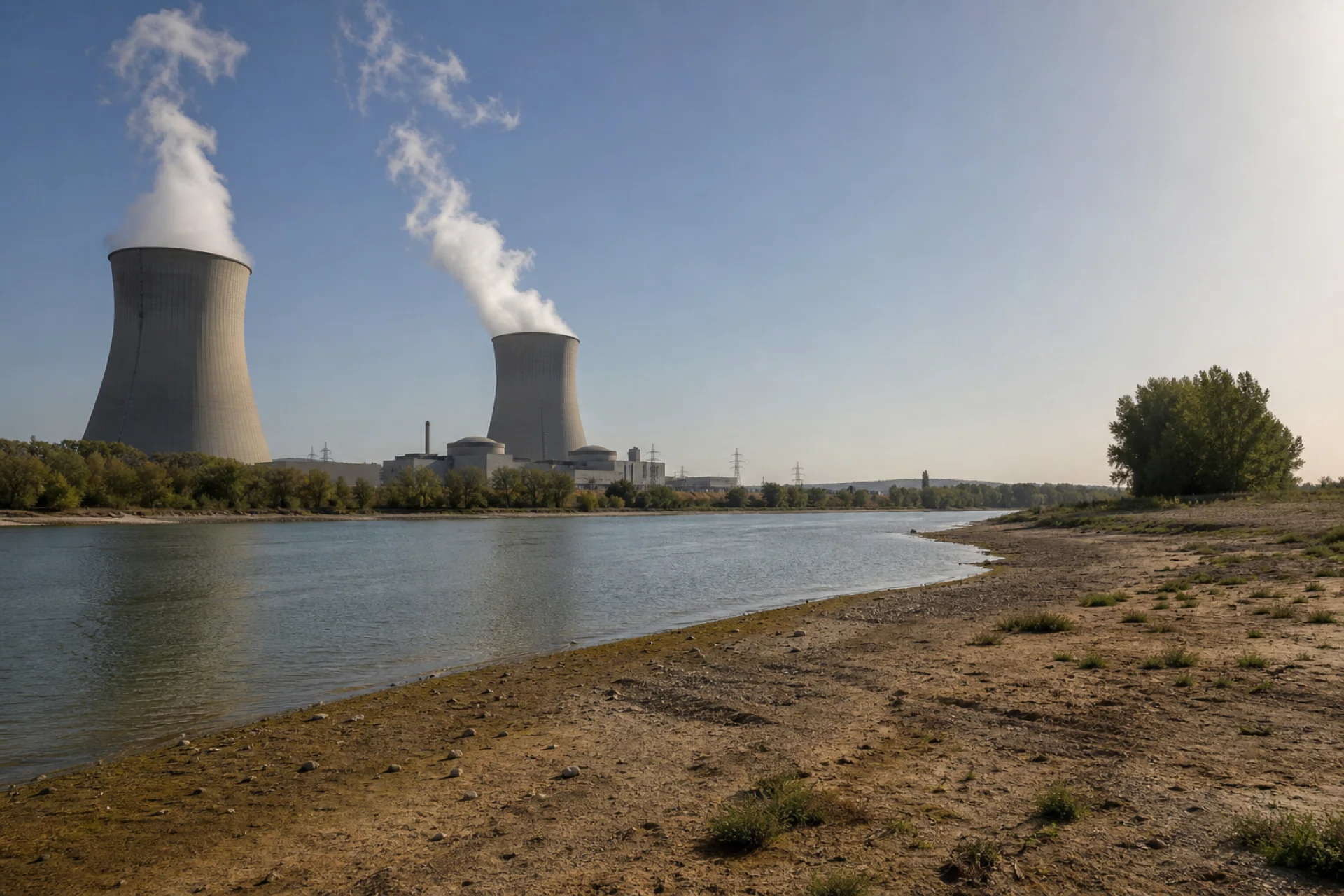 Canicule : EDF bride son parc nucléaire, le prix de l'électricité s'envole