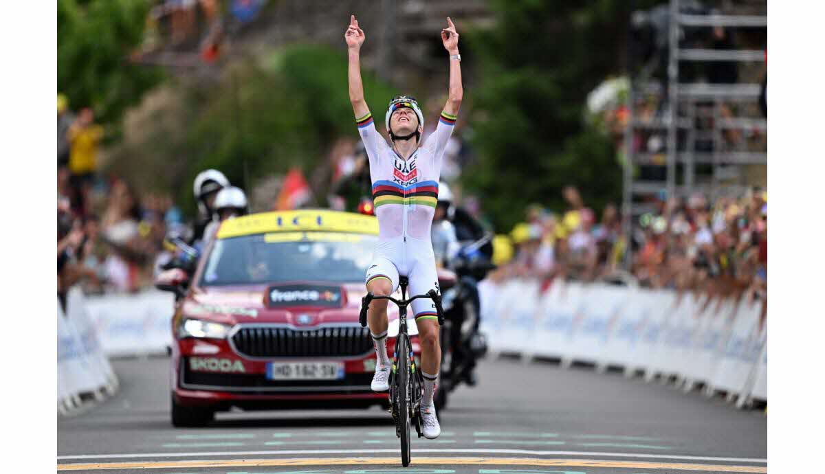 En direct Tour de France 2026. Pogacar frappe un grand coup et prend le maillot jaune, Seixas et Martinez dans le top 10... revivez la 6e étape