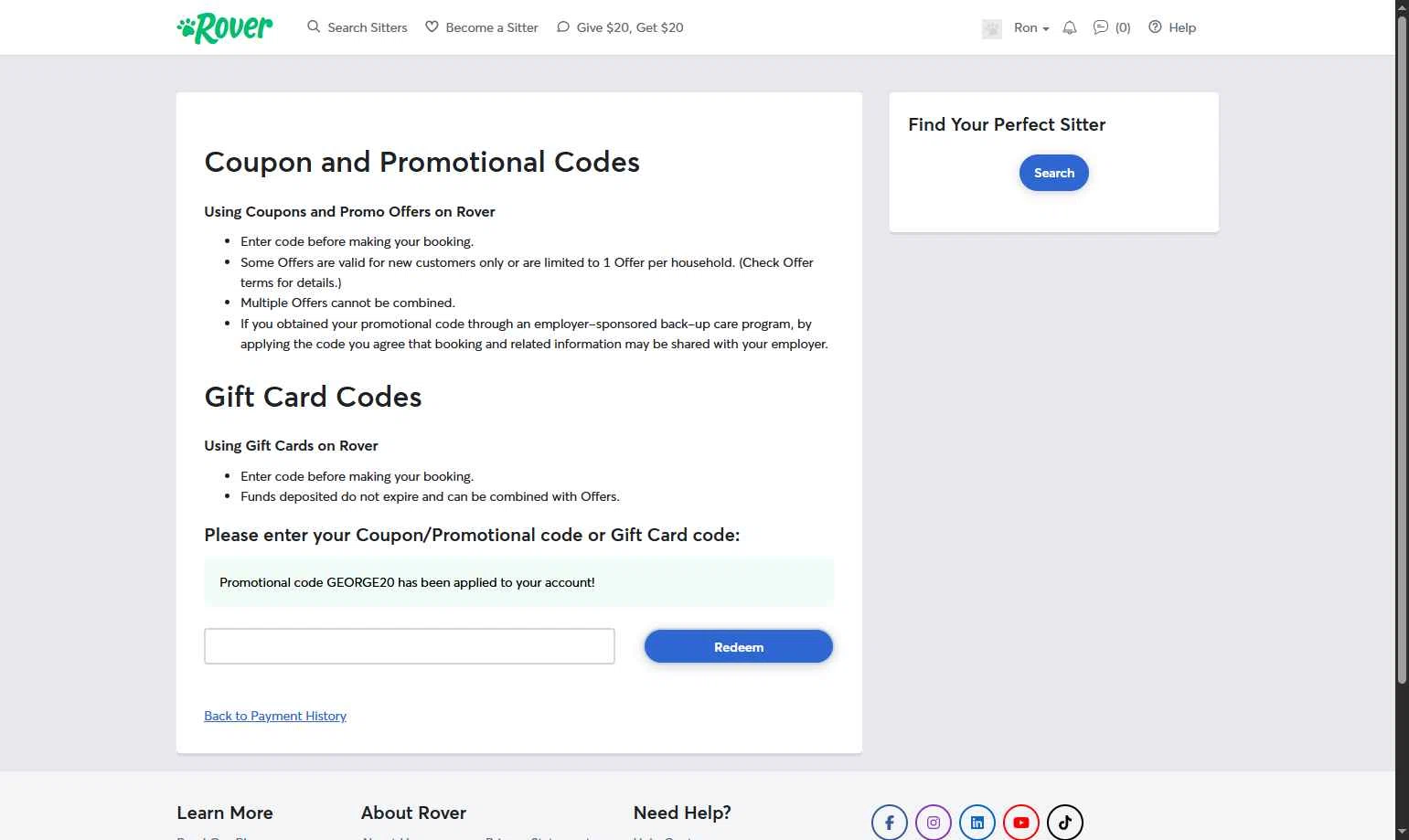Rover Promo Codes - $25 Off w/Code Coupons May 2026