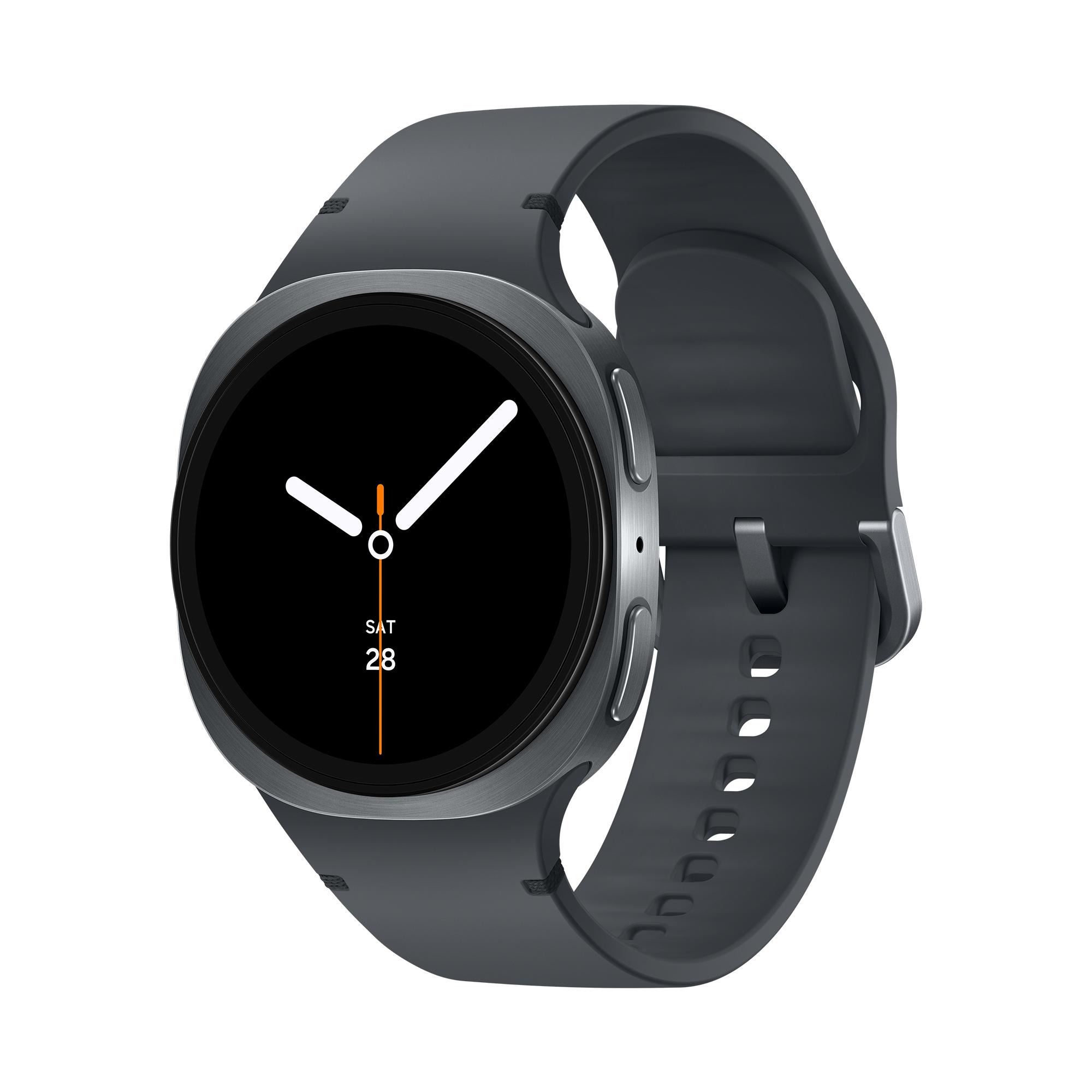 SAMSUNG Montre Connectée Galaxy Watch 8 40mm Bluetooth - Graphite pas cher - Auchan.fr