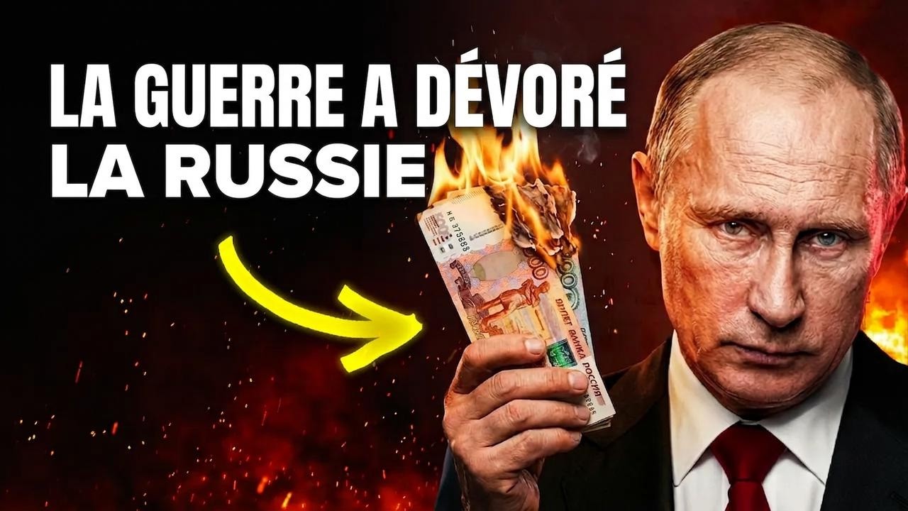 Quelque chose est en train de vider la Russie de l'intérieur... Poutine ne peut pas l'arrêter