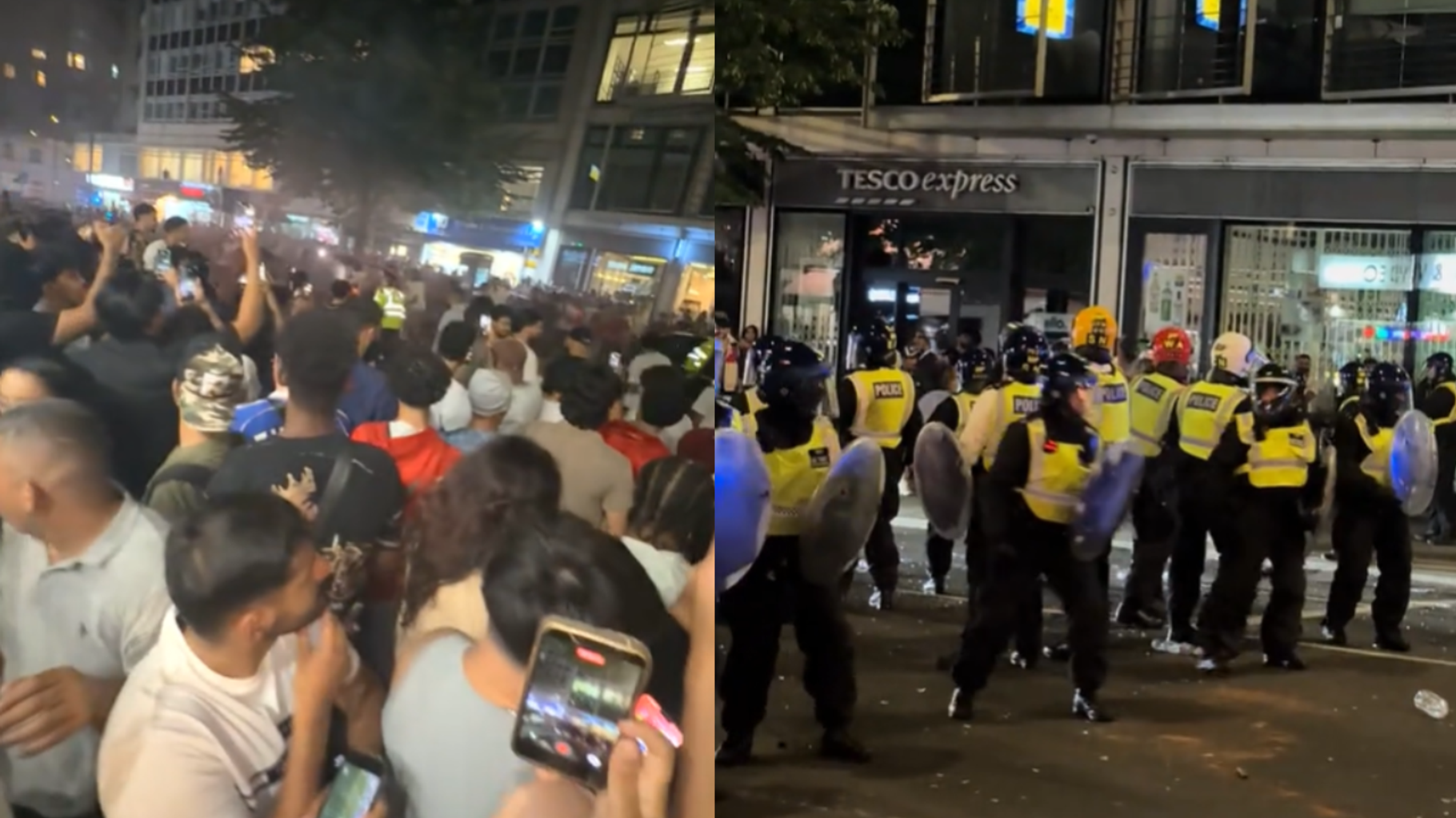 Des heurts éclatent à Londres après le match France-Maroc