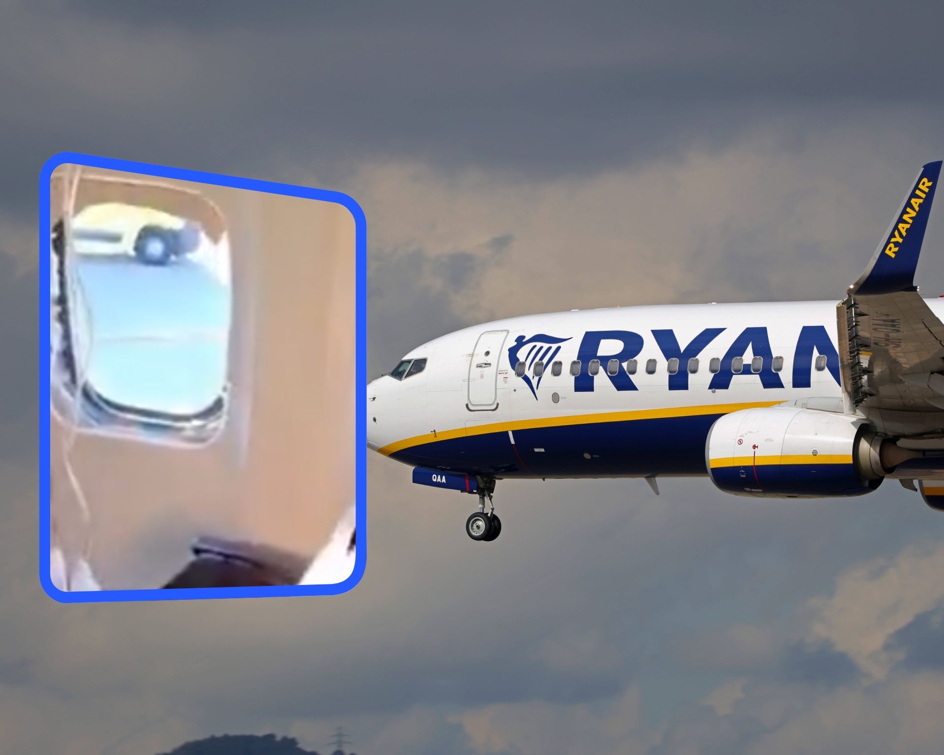 Ryanair: un hublot brisé en vol entre la Grèce et l'Allemagne - 20 minutes