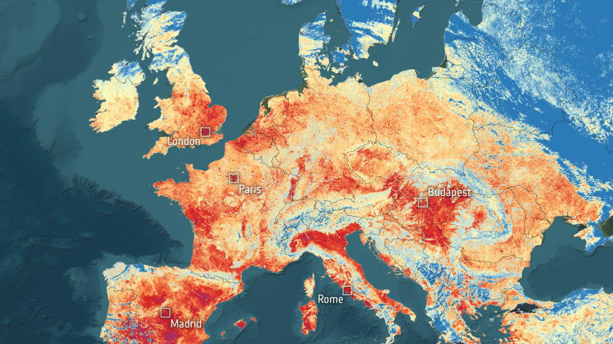L'Europe occidentale a enregistré le mois de juin le plus chaud de son histoire, selon l'Institut Copernicus - Geo.fr