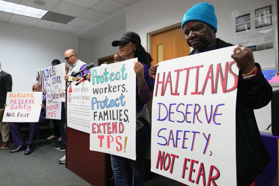 États-Unis : Des Haïtiens sur le point de perdre leur protection risquent d'être renvoyés vers la violence | Human Rights Watch