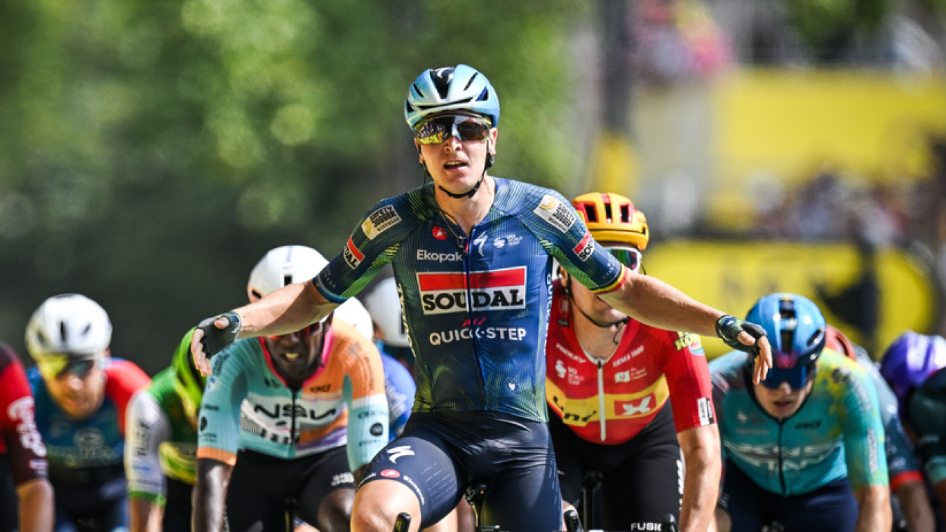 Tour de France : Tim Merlier s'impose au sprint et offre la première victoire belge sur la 7ème étape à Bordeaux !