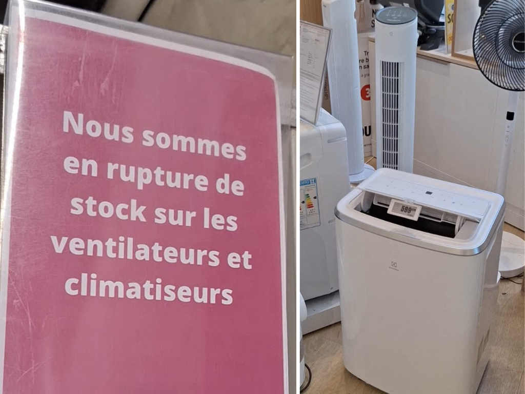 Canicule à Lyon. Ventilateurs, clim... les ruptures de stock s'enchaînent :  "On n'a plus rien"