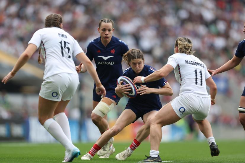 Les Bleues affronteront l'Angleterre le 9 août pour préparer la Coupe du monde de rugby féminine