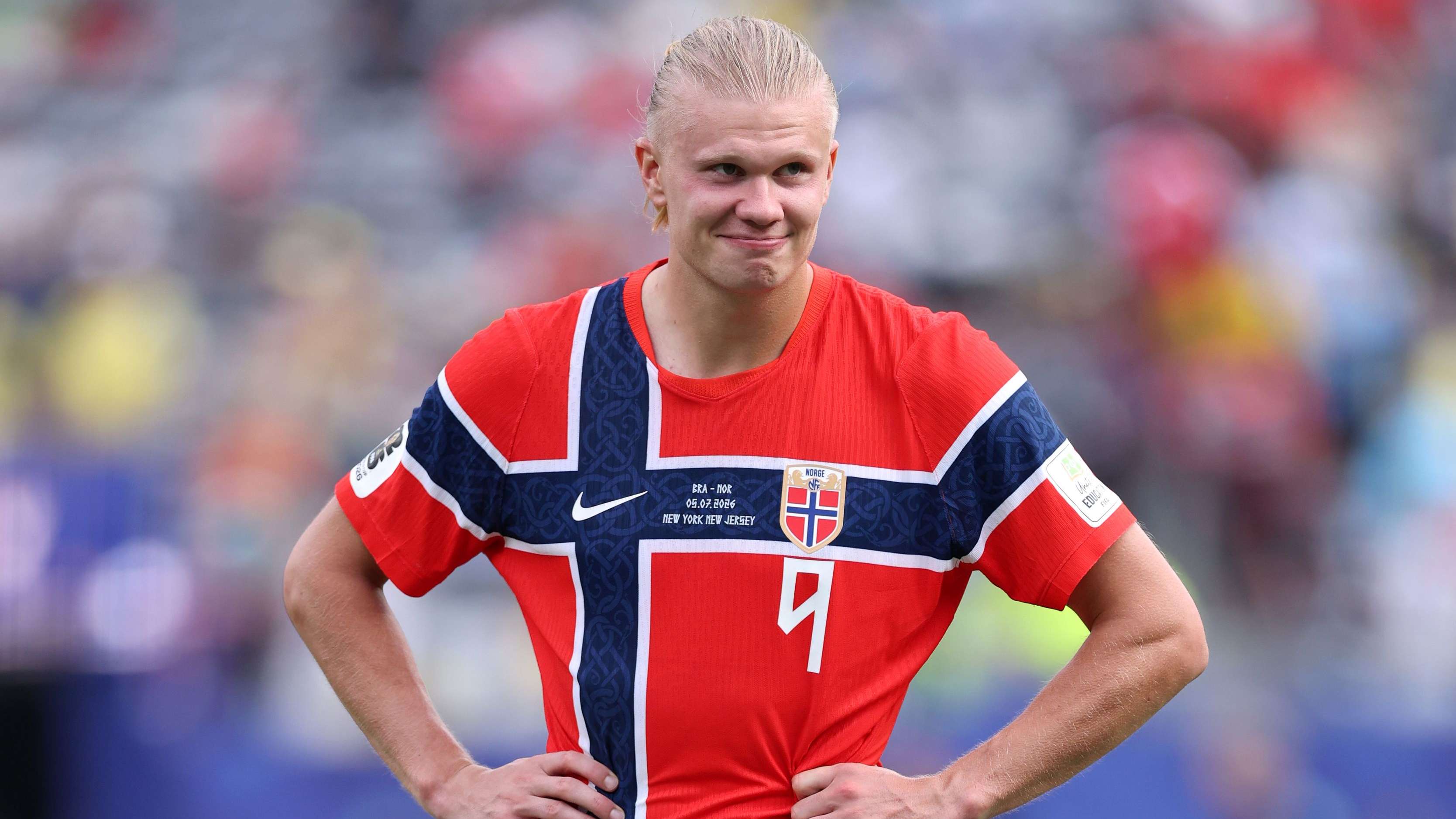 Erling Haaland met « toute la pression sur l'Angleterre » tout en minimisant, avec son habituelle nonchalance, les chances de la Norvège en quart de finale | Goal.com Français