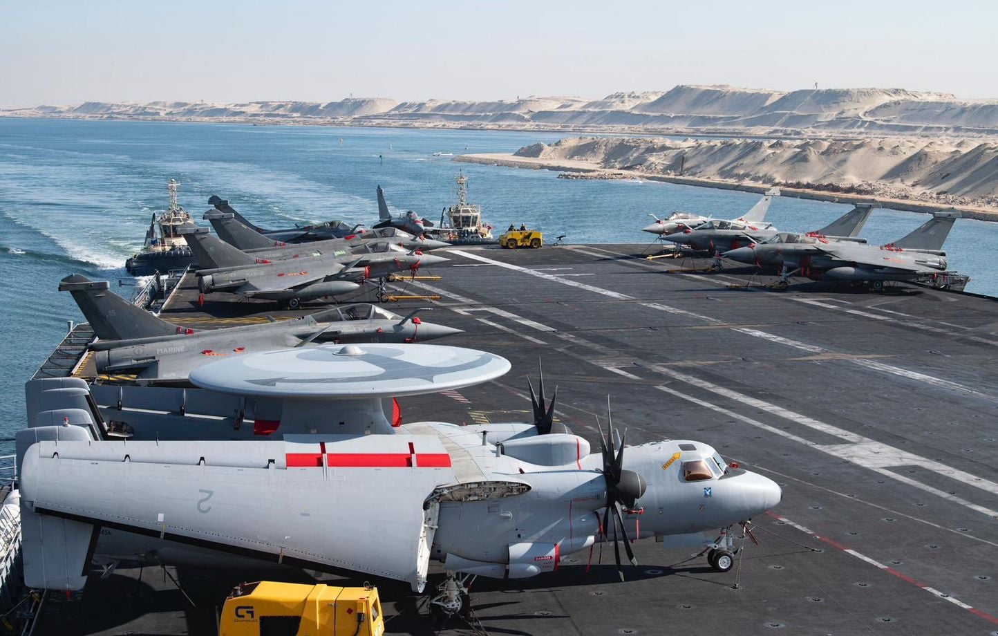 Guerre au Moyen-Orient : Le porte-avions Charles-de-Gaulle rentre à Toulon, son port d'attache