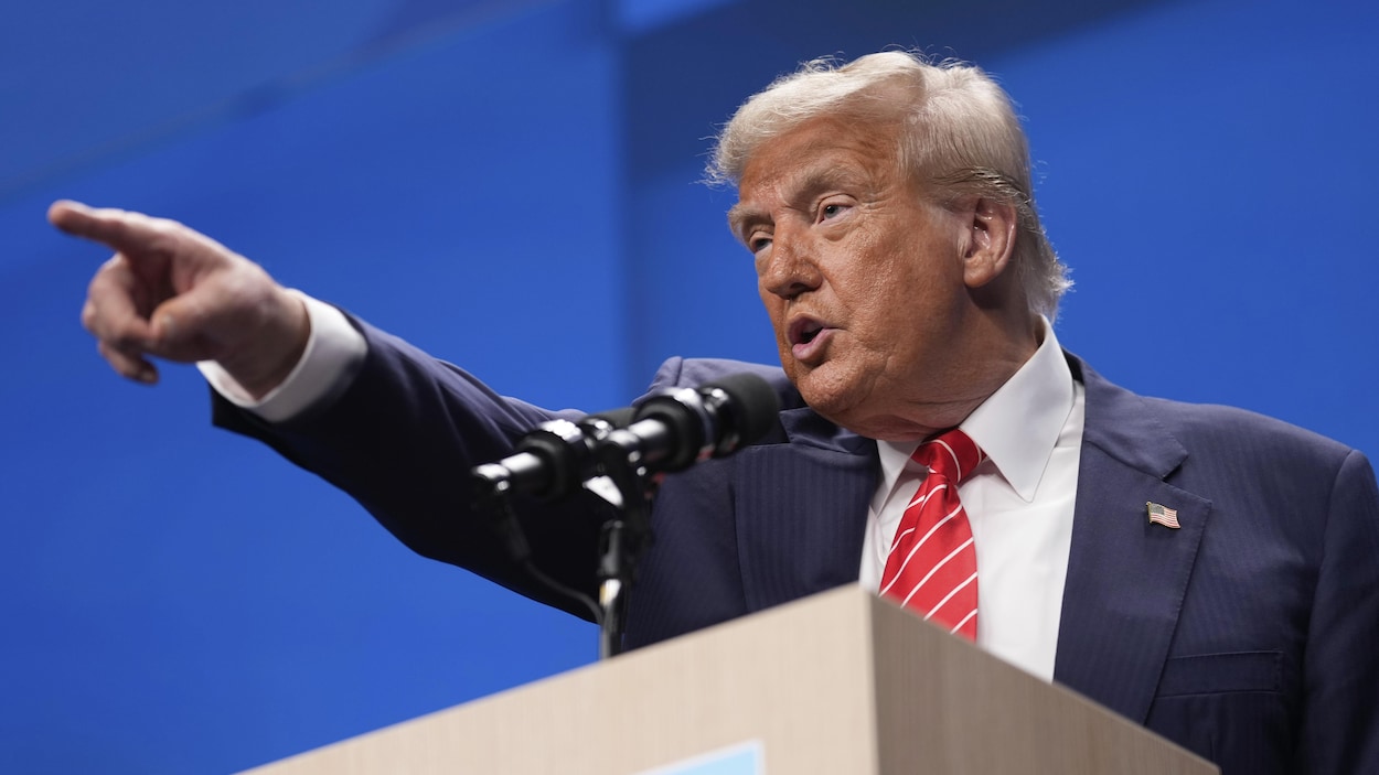 Le programme nucléaire iranien est « anéanti », martèle Donald Trump | Radio-Canada