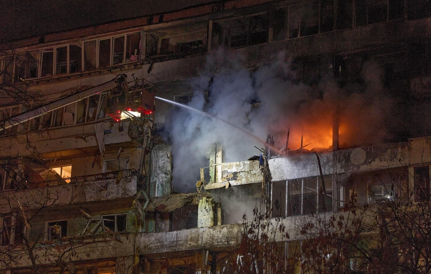 Guerre en Ukraine : Une attaque de drones russes frappe Kiev et fait plusieurs blessés, dont un enfant