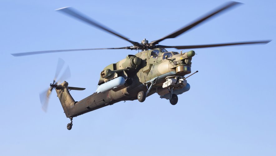 Guerre en Ukraine : c'est une première... Un drone ukrainien abat en plein vol un hélicoptère d'attaque russe Mi-28 estimé à 14 millions d'euros - lindependant.fr