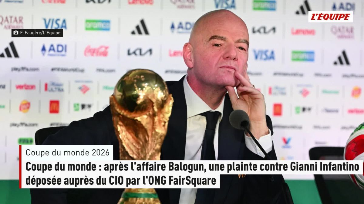 après l'affaire Balogun, une plainte contre Gianni Infantino déposée auprès du CIO par l'ONG FairSquare