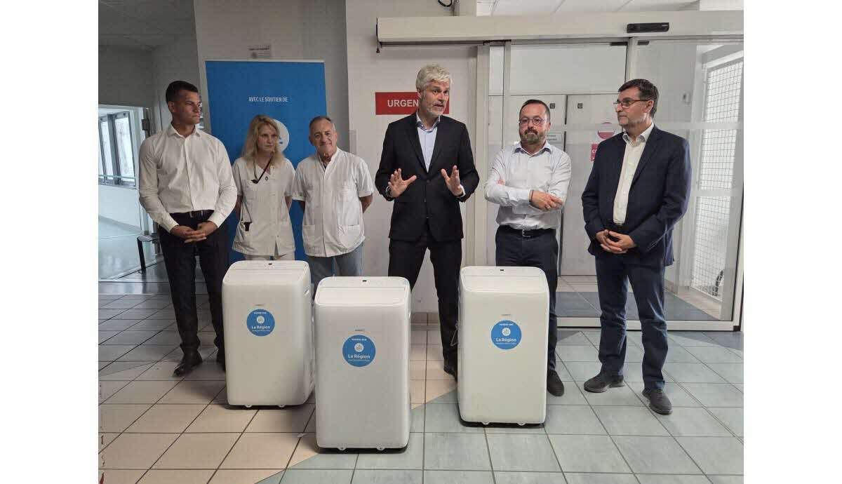 Auvergne-Rhône-Alpes. « C'est le tiers-monde ou quoi ? » : la distribution de climatiseurs par Laurent Wauquiez vire à la polémique