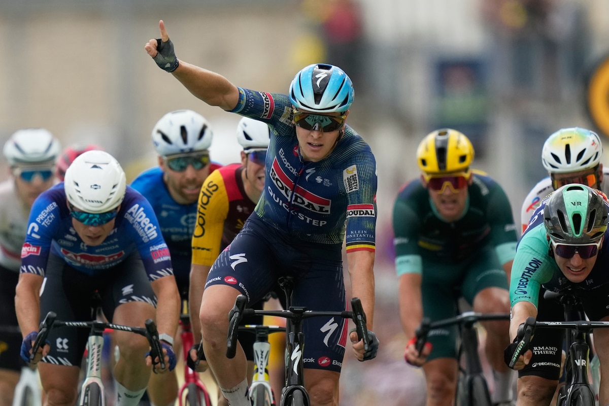 Tour de France 2026 : Tim Merlier signe une troisième victoire d'étape en surpuissance - La DH/Les Sports+