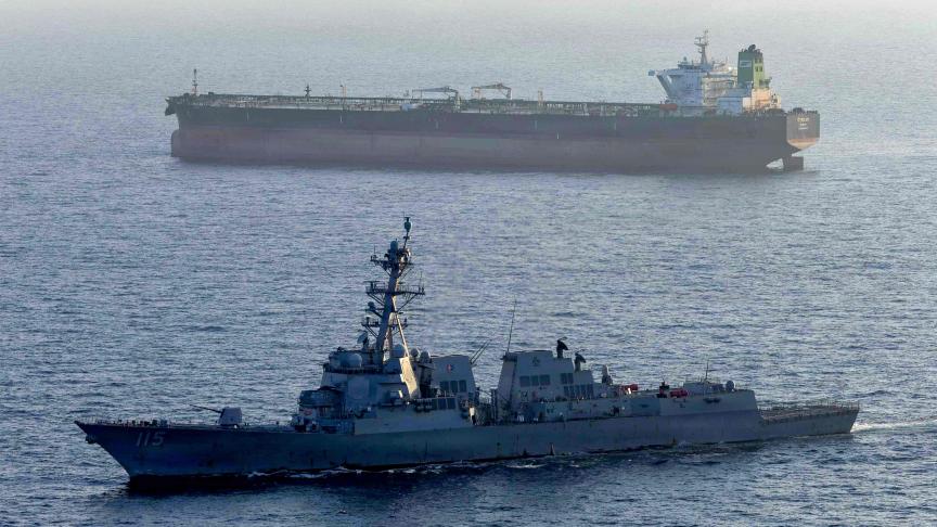 Les Etats-Unis annoncent avoir frappé deux pétroliers iraniens dans le détroit d'Ormuz - Le Soir