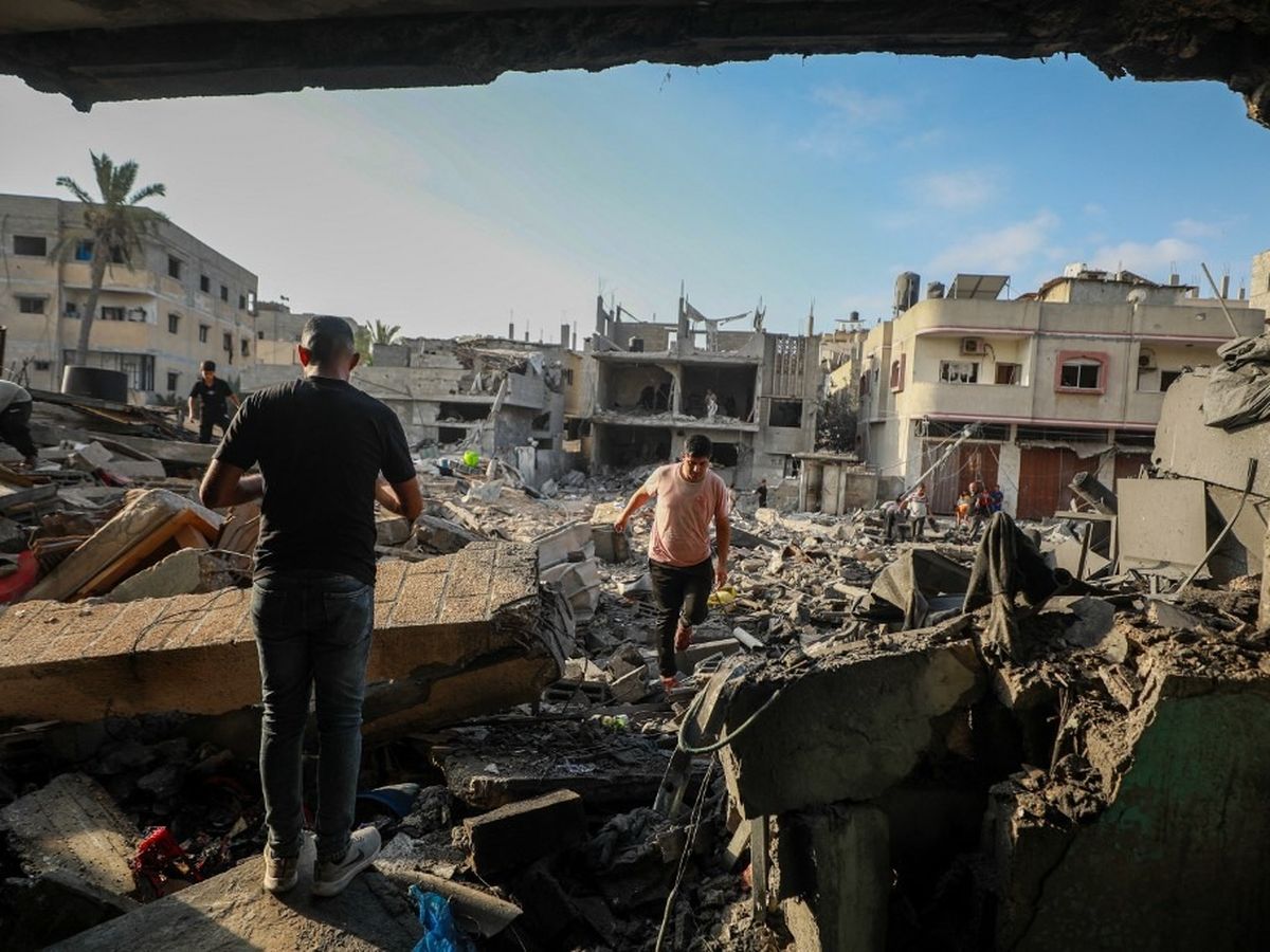 Une frappe israélienne fait huit morts près d'un marché dans la bande de Gaza – franceinfo