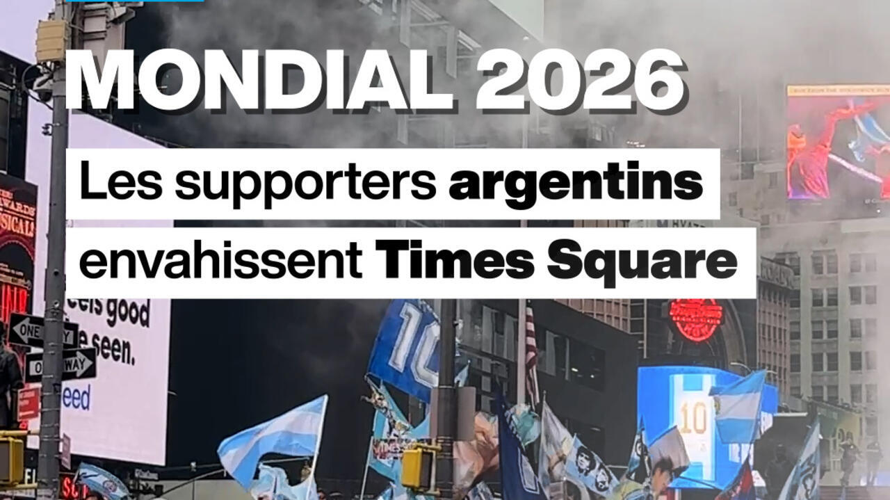 Mondial 2026 : les Argentins se réunissent en masse à Times Square