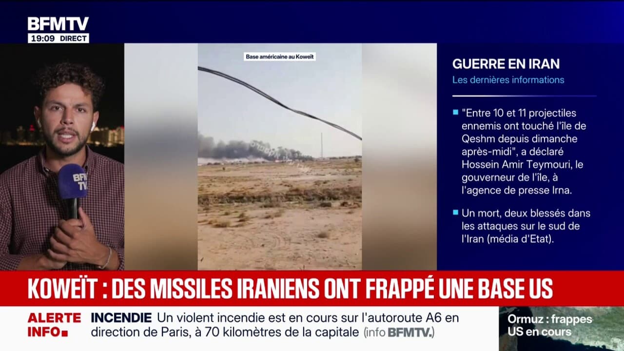 Après de nouvelles frappes américaines, l'Iran riposte en frappant le Koweït