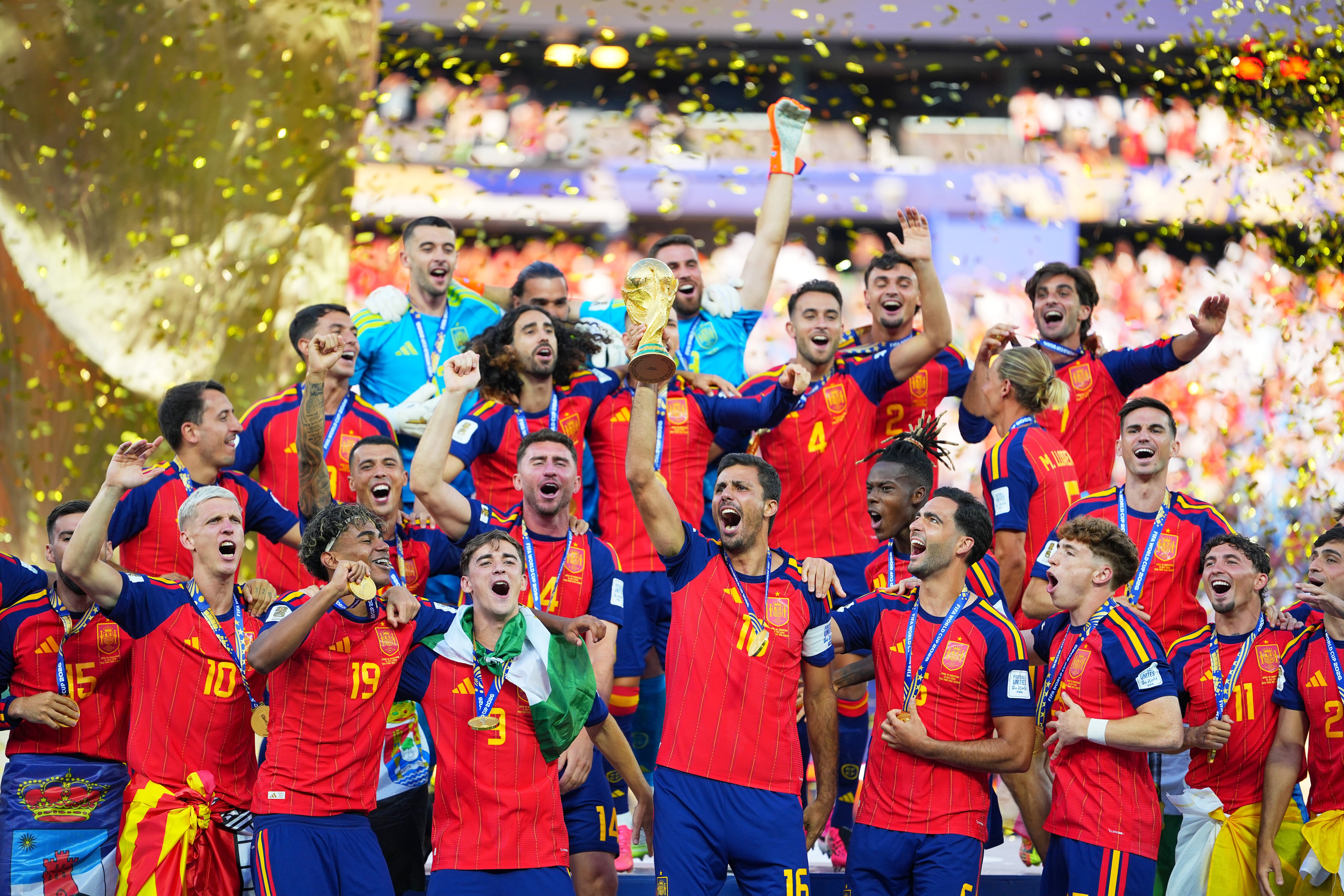 L'Espagne remporte la Coupe du monde