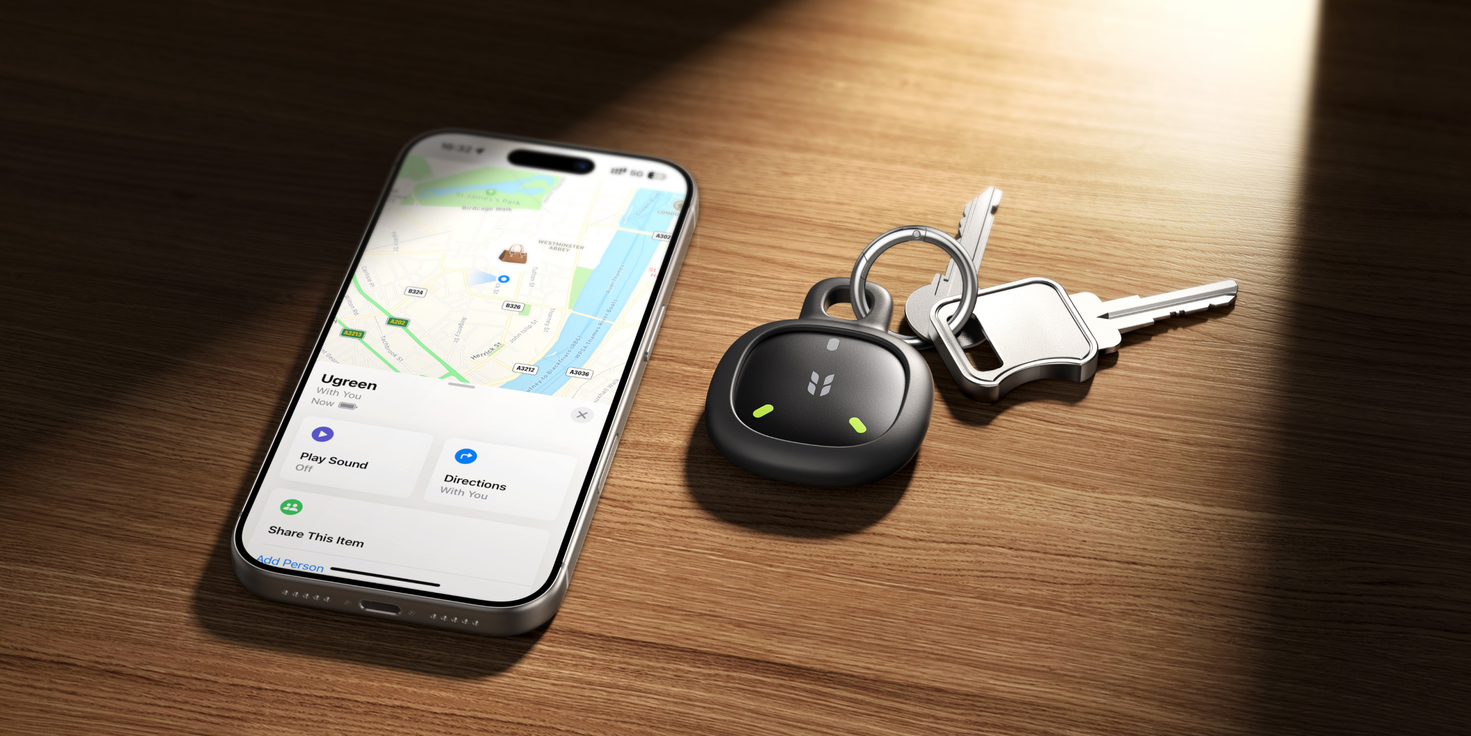 Ugreen FineTrack 2.0 : voici trois trackers pour en finir avec l'AirTag —  Frandroid