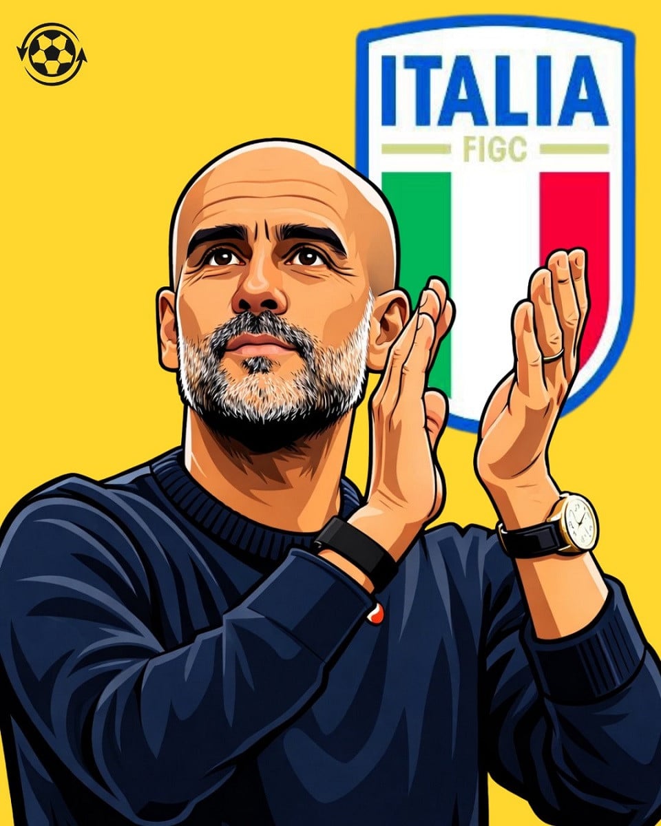 Pep Guardiola pourrait entraîner l'équipe nationale italienne après son départ de Manchester City.