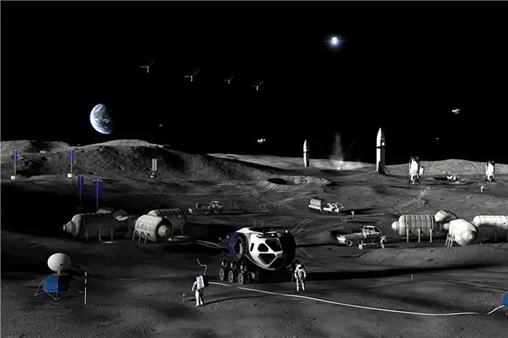 Nasa lays out moon base plans with landers, buggies and drones at the top  of the list | South China Morning Post