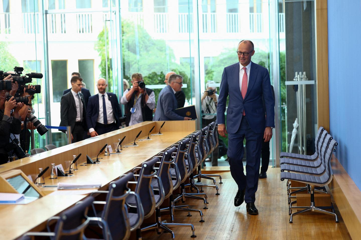 En Allemagne, Friedrich Merz reste prudemment optimiste sur l'avenir de sa coalition