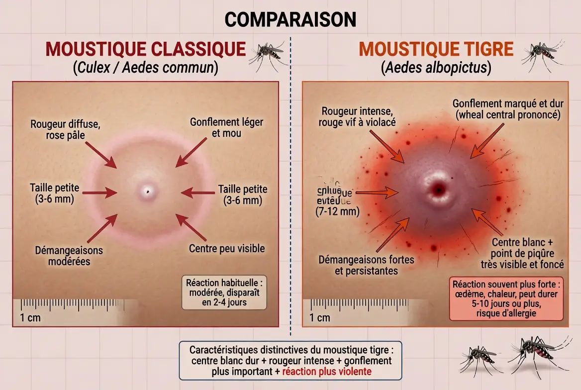 Moustique Tigre Symptômes : Reconnaître la Piqûre et Réagir (2026)