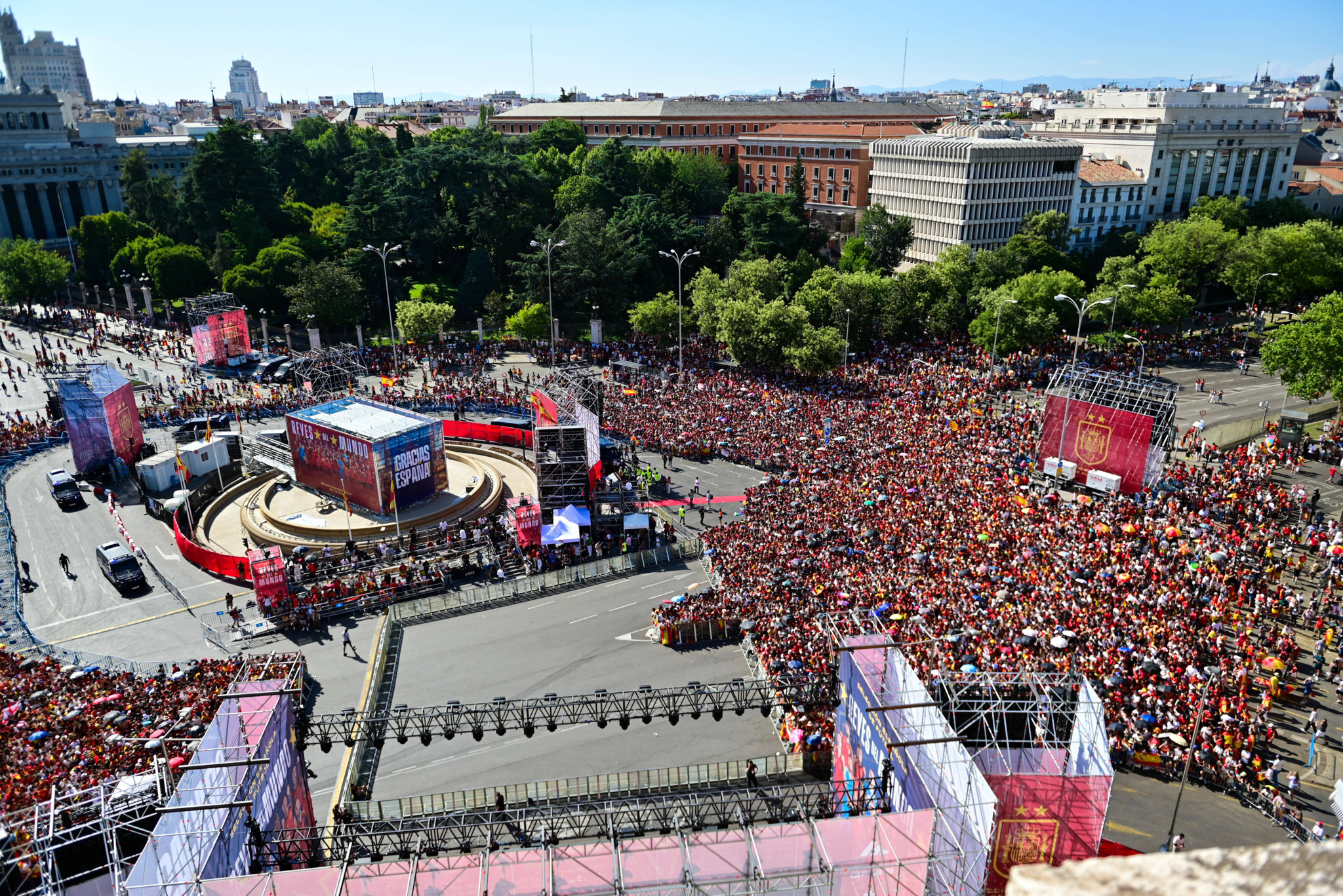 DIRECT. Mondial 2026: Plus d'un million de personnes dans les rues de Madrid pour accueillir les champions du monde