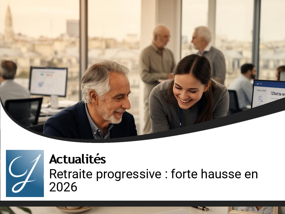 Retraite progressive en France : hausse spectaculaire des bénéficiaires en 2026
